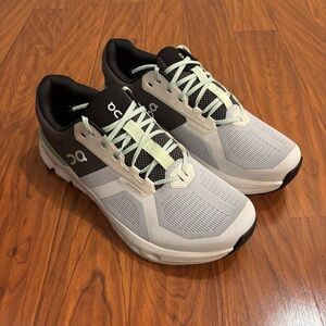 On Running Cloudrunner 2 Mens 13 Glacier Sage Gray Green Running Athletic Shoes